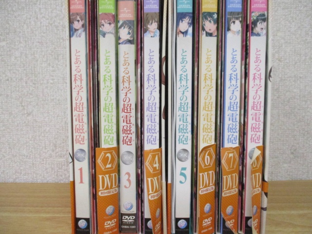 いちこ DVD とある科学の超電磁砲T 全13巻 新品ケース付 Amazon.co.jp