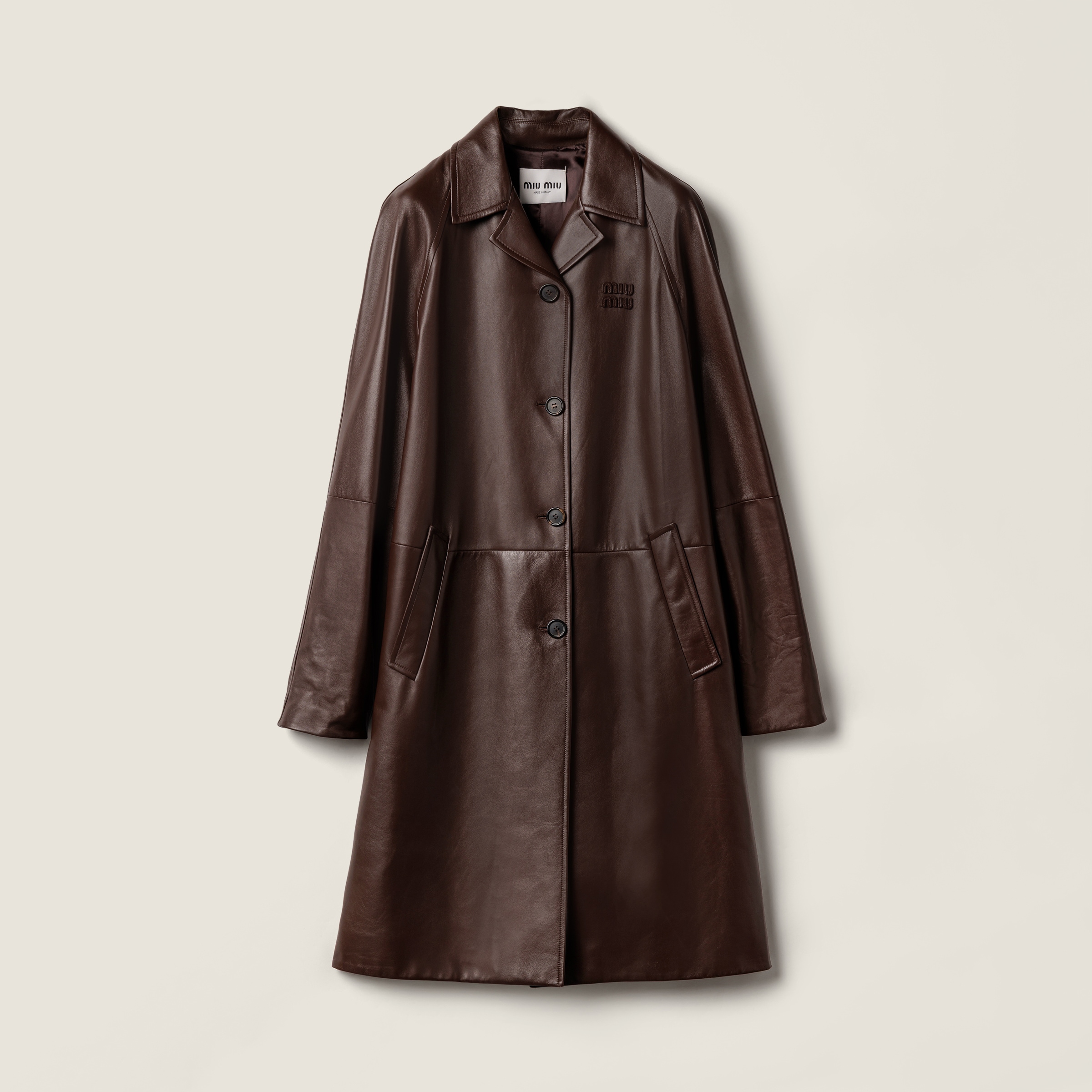 Limestone/camel Reversible Single-breasted Twill And Houndstooth