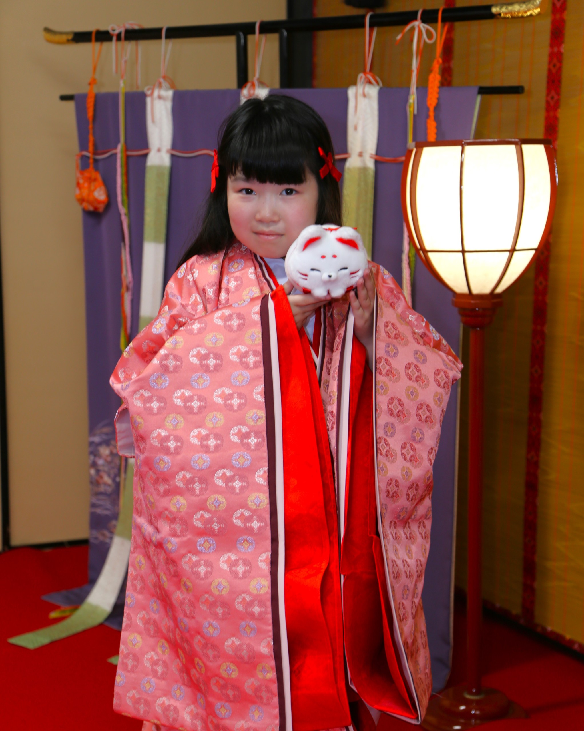十二単と着物レンタルの雅ゆきで結婚式・京都観光 子供 | 十二単と着物