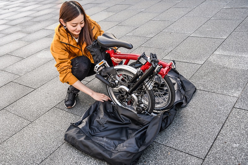 ブロンプトン用輪行袋「かるが～る600D」 | ブログ｜ミズタニ自転車