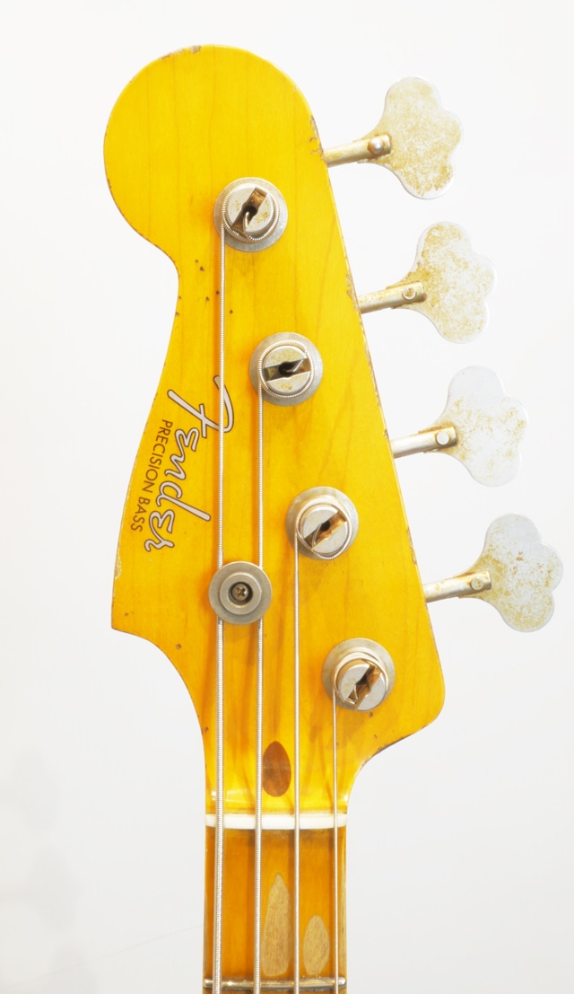 Custom Build J Signature Precision Bass Heavy Relic Champagne Gold