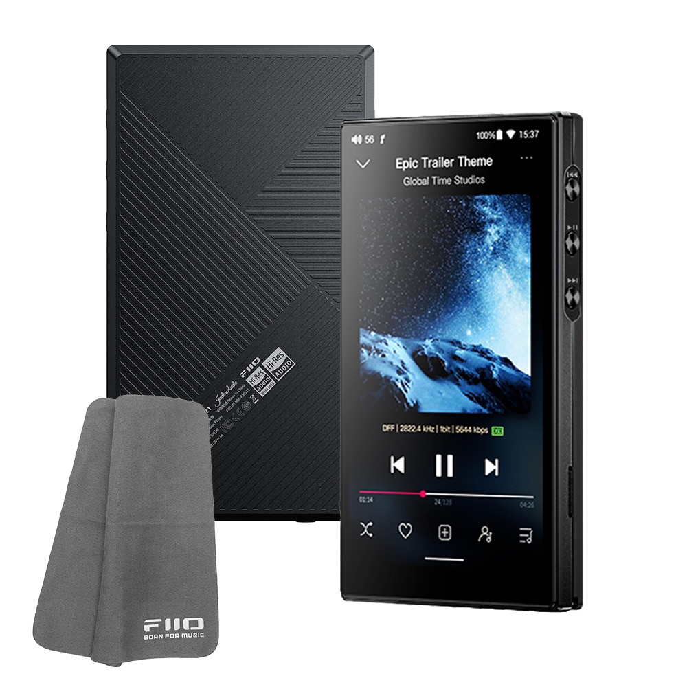 ロゴ入りクロスプレゼント》 FIIO デジタルオーディオプレーヤー JM21