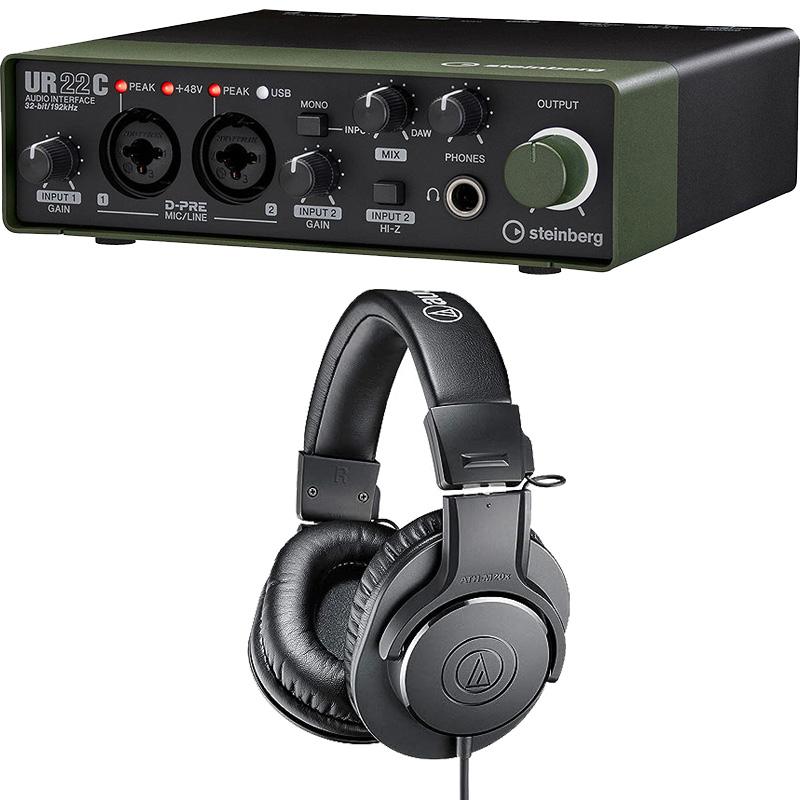 Steinberg スタインバーグ USB3.0 オーディオインターフェイス UR22C