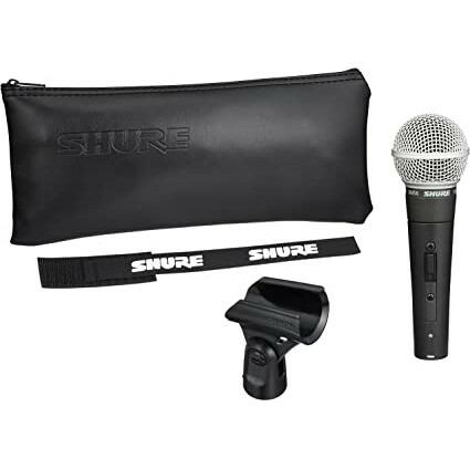 SHURE シュアー SM58-SE ダイナミックマイク スイッチ付き ＋ アーム型