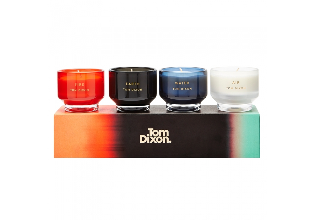 Ready for shipping - Elements Gift Set Tom Dixon Set 4 Candles