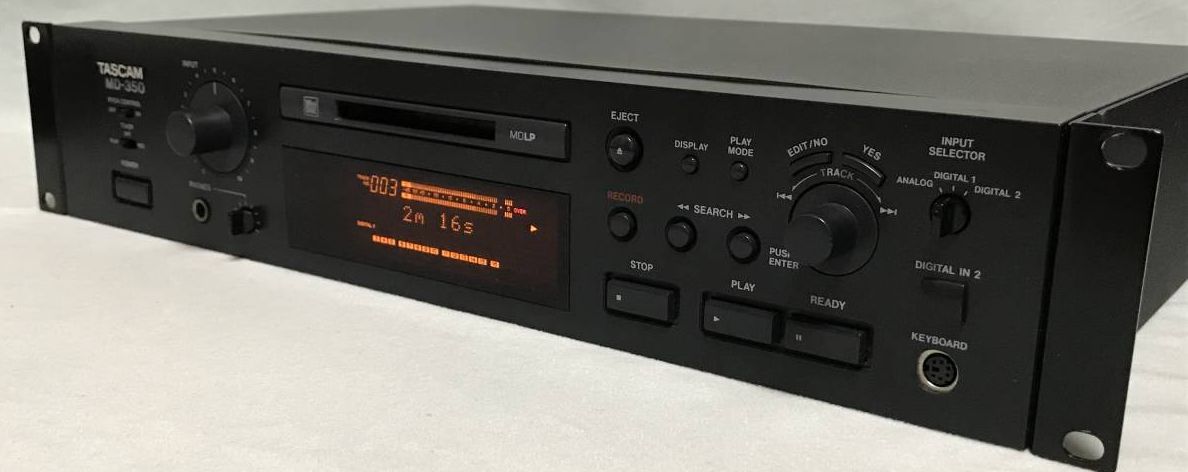 TASCAM タスカム 業務用MDレコーダー MD-350 MD-350 | MDレコーダー