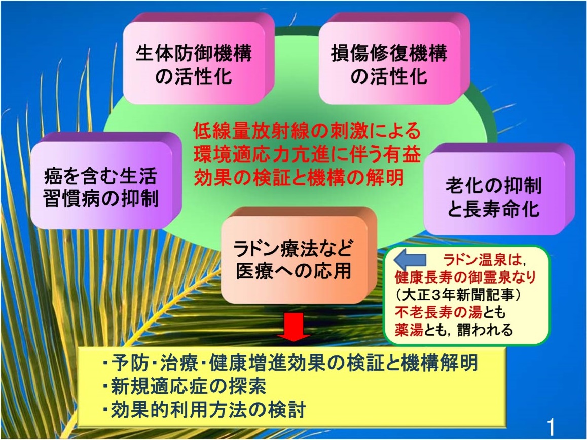 入浴アドバイザーが解説。ラジウム温泉のラドンによるホルミシス効果