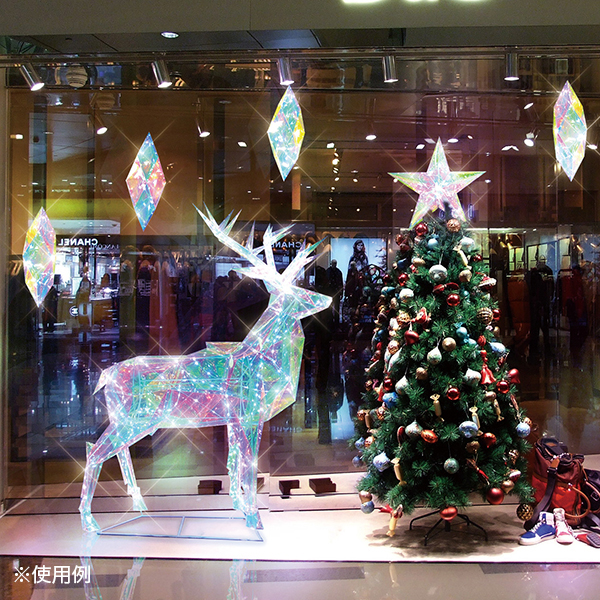 LEDドリームシャイン トナカイ 小 - 店舗用品のミセダス