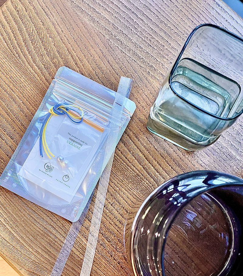 ウクライナチャリティ あこや真珠ブレスレット ハンドメイドキット再