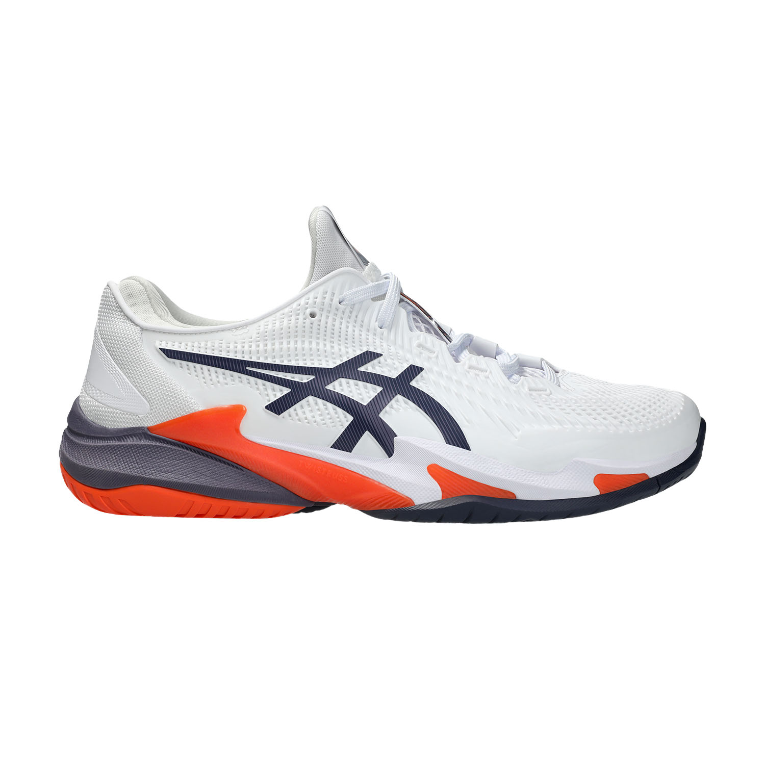 Asics Court FF 3 Men's Tennis Shoes - White/Greyish Purple