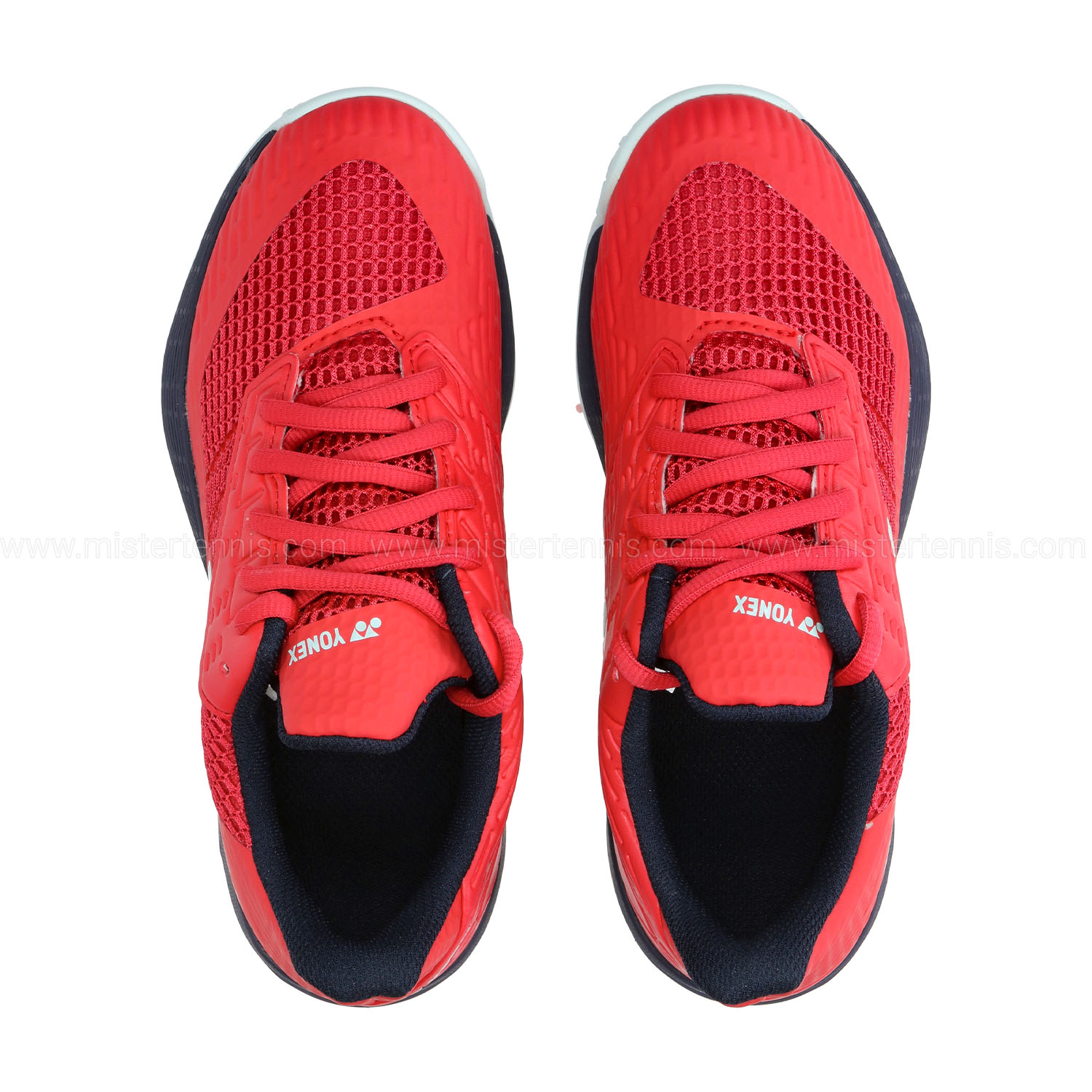 Yonex Ad-Accel Clay Junior's Tennis Shoes - Sunset Red