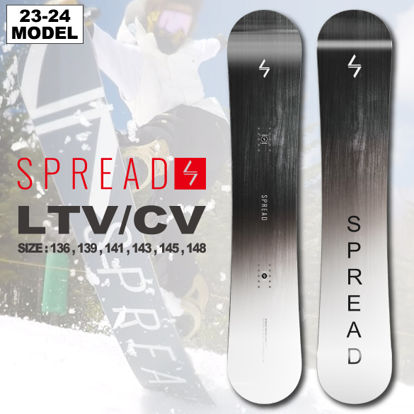 23-24 SPREAD(ｽﾌﾟﾚｯﾄﾞ)・LTV/CV [136cm,139cm,141cm,143cm,145cm,148cm