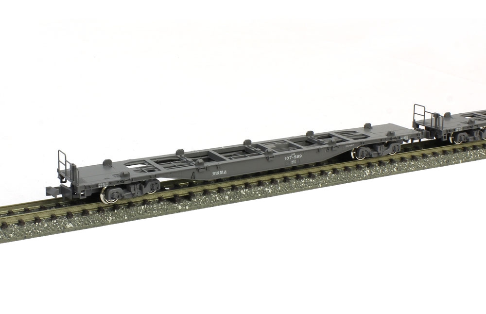 コキ106+107（JRFマークなし） コンテナ無積載 | KATO(カトー) 10-1796