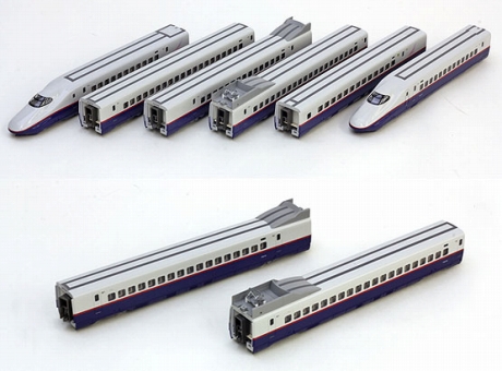 KATO E2系新幹線 6両 基本セット 10-377+増結2両 10-378 翔*真様 KATO