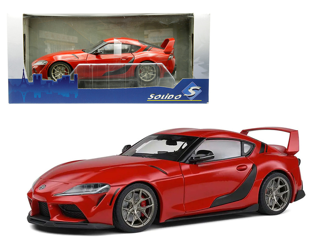 SOLIDO 1/18 トヨタ GR スープラ レッド SOLIDO 1/18 トヨタ GR