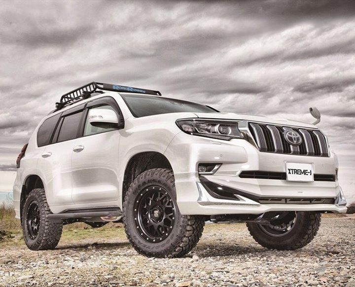 Landcruiser PRADO + Xtreme-J XJ04 18×8.0 6-139.7 +20 Satin Black