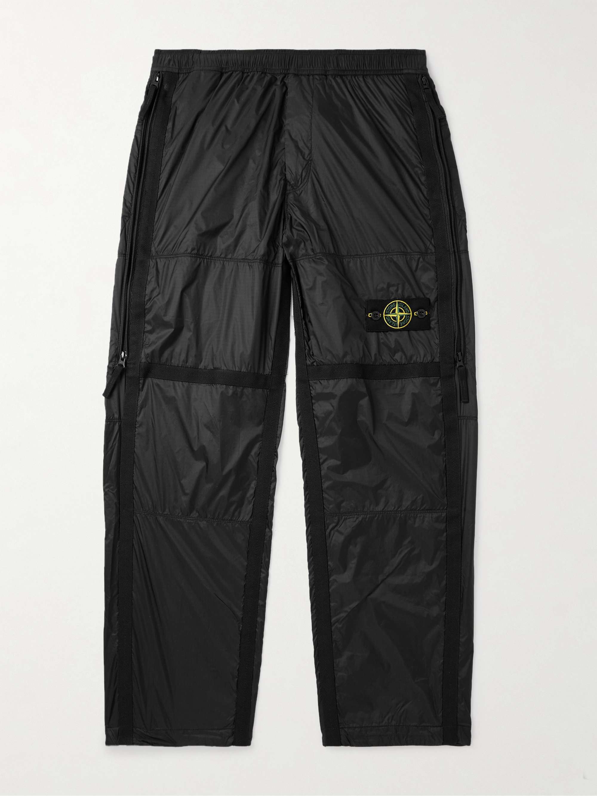 STONE ISLAND Straight-Leg Logo-Appliquéd Webbing-Trimmed CORDURA
