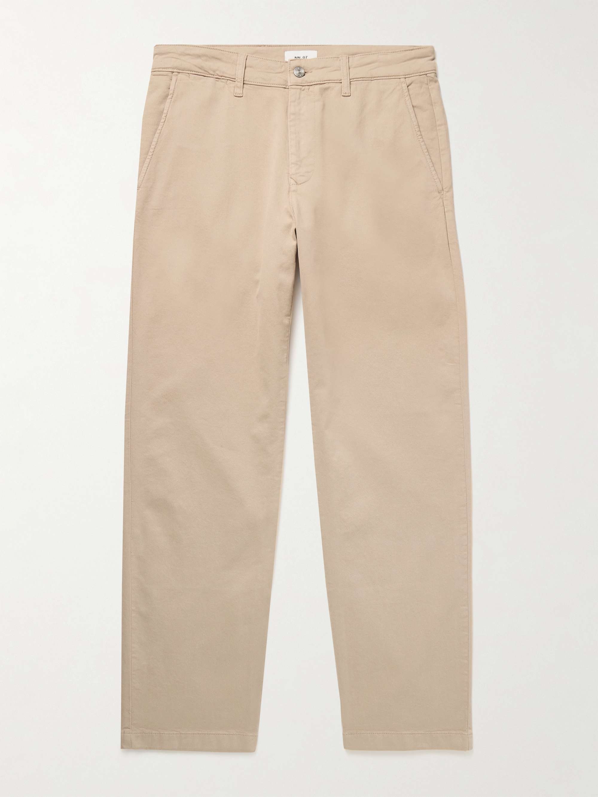NN07 Aden 1923 Straight-Leg Organic Cotton-Blend Twill Chinos for