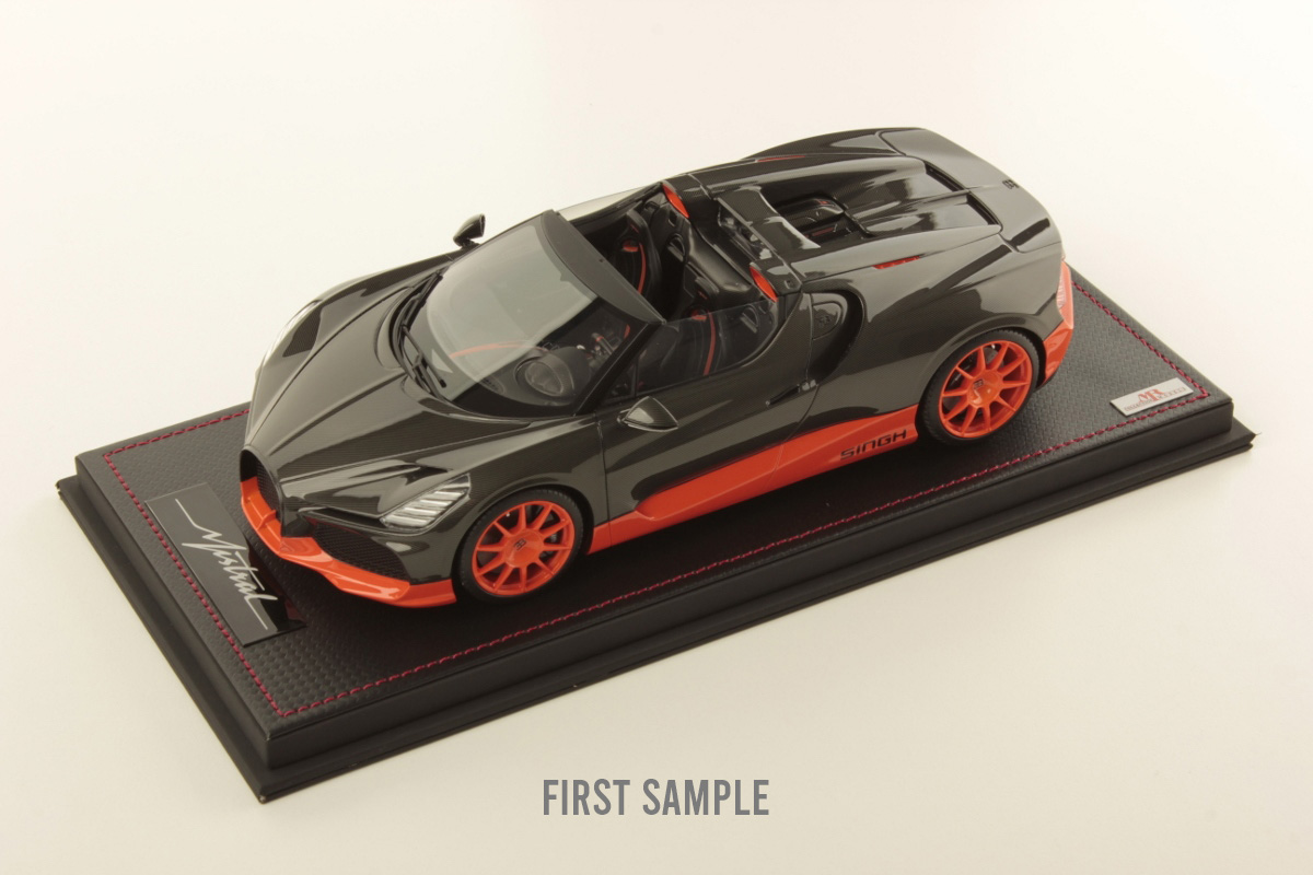 Bugatti W16 Mistral - closed wing 1:18 | MR Collection Models