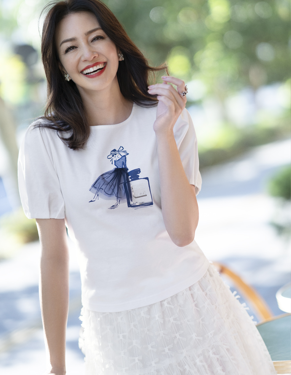 新品 M'S GRACY リボン付きニット&スカート リボンニット | msgracy