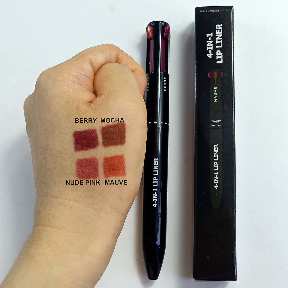4-IN-1 LIP LINER/NUDE PINK/MAUVE/BERRY/MOCHA – MSmakeupoem.com