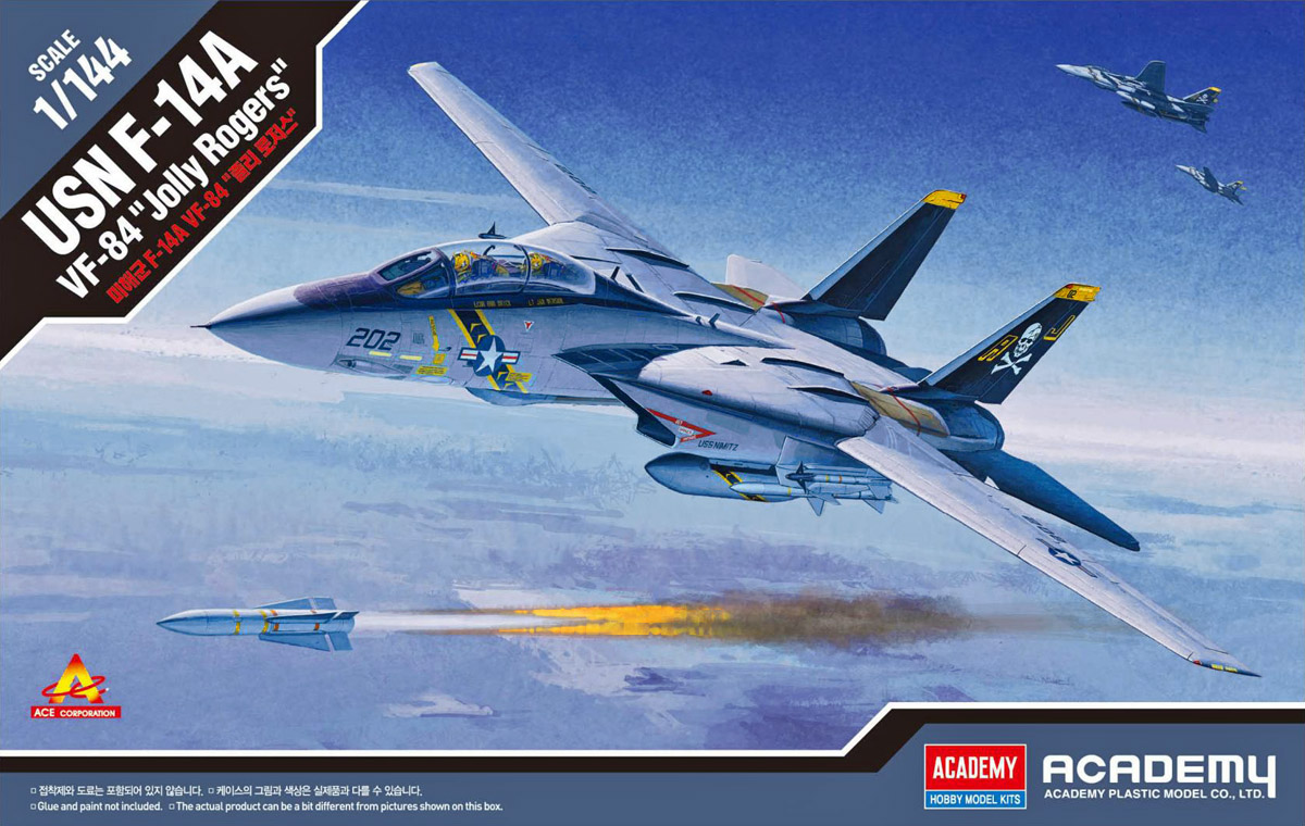 アカデミー[AM12626]1/144 F-14A トムキャット