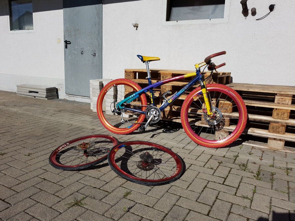 Verkaufe - Retro MTB CORRATEC TEAM GRIZZLY BOW 202 - Sammlerstück