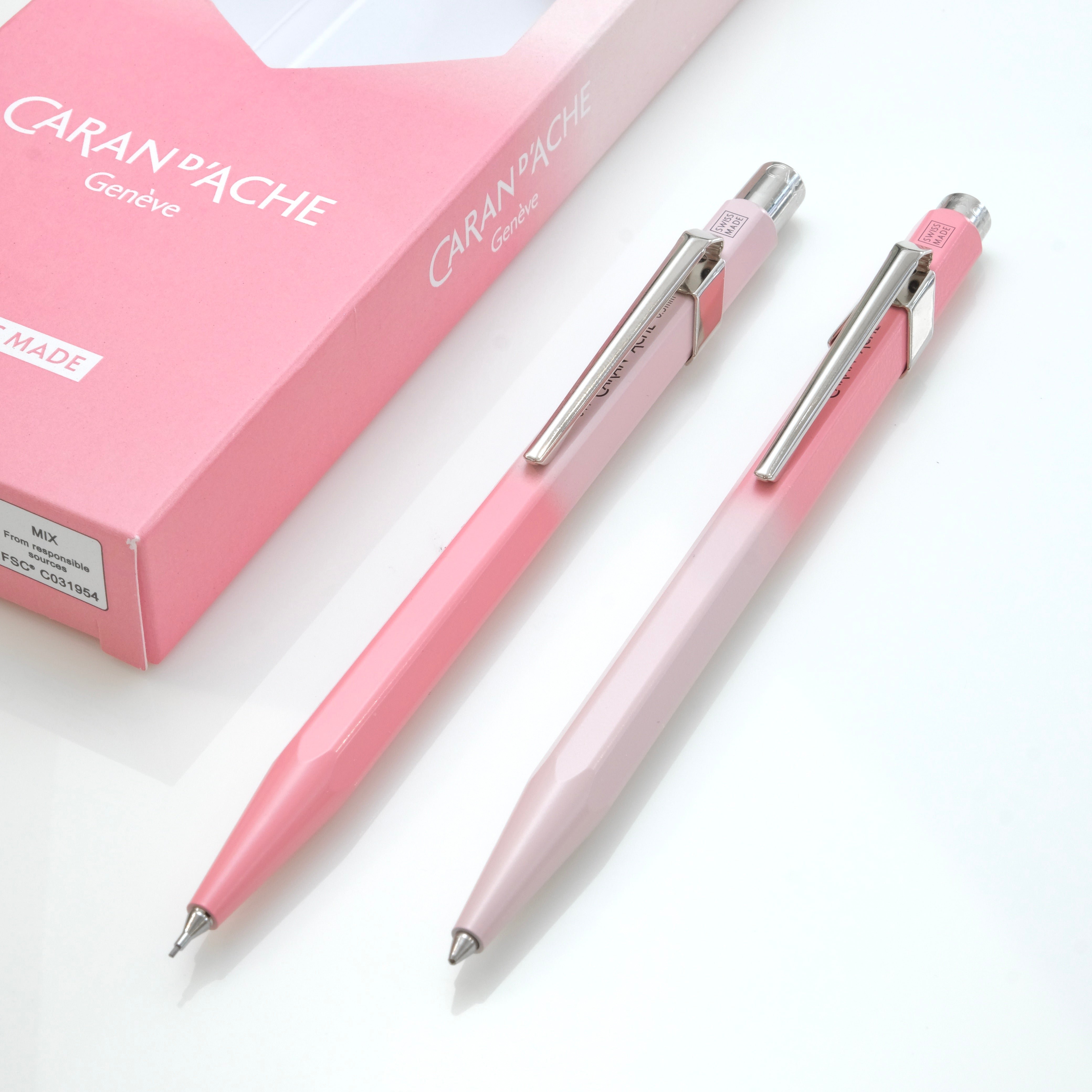 Caran d'Ache 849+844 Ballpoint Pen and Mechanical Pencil Set