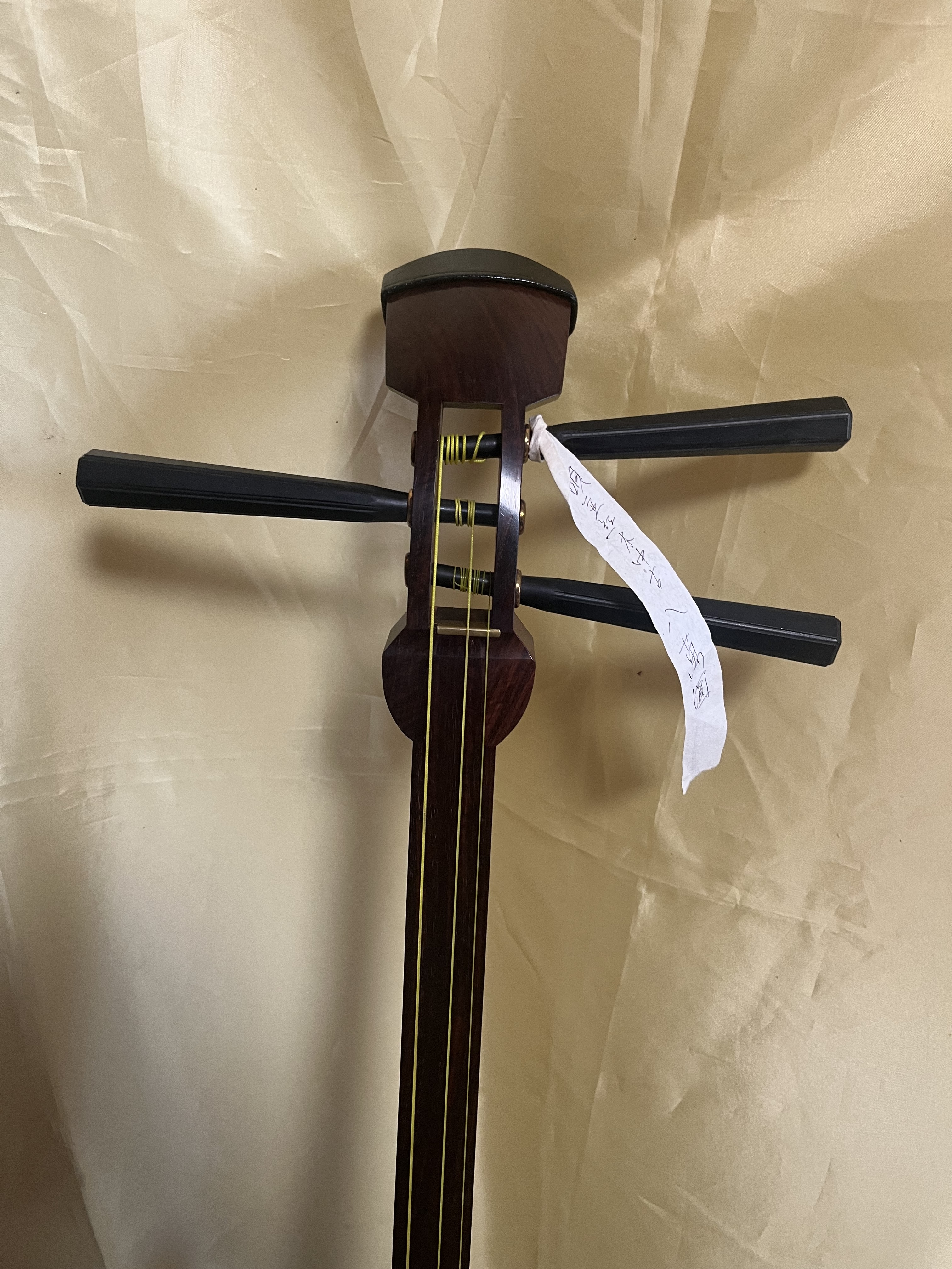 中古の三味線 小型板三味線 自作・中古品 wagakki-