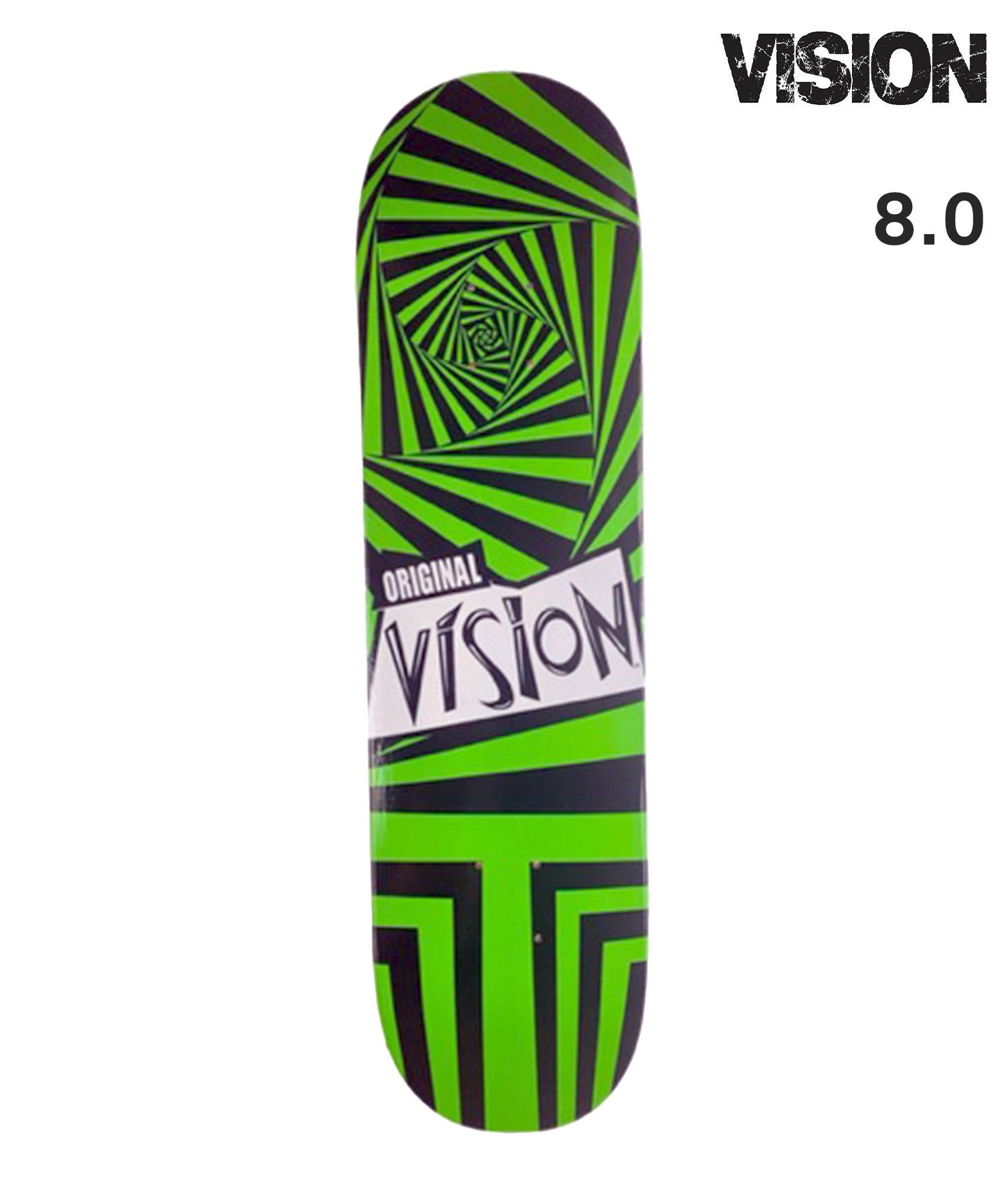 VISION ビジョン スケートボード デッキ 8.0inch ORIGINAL ムラサキ