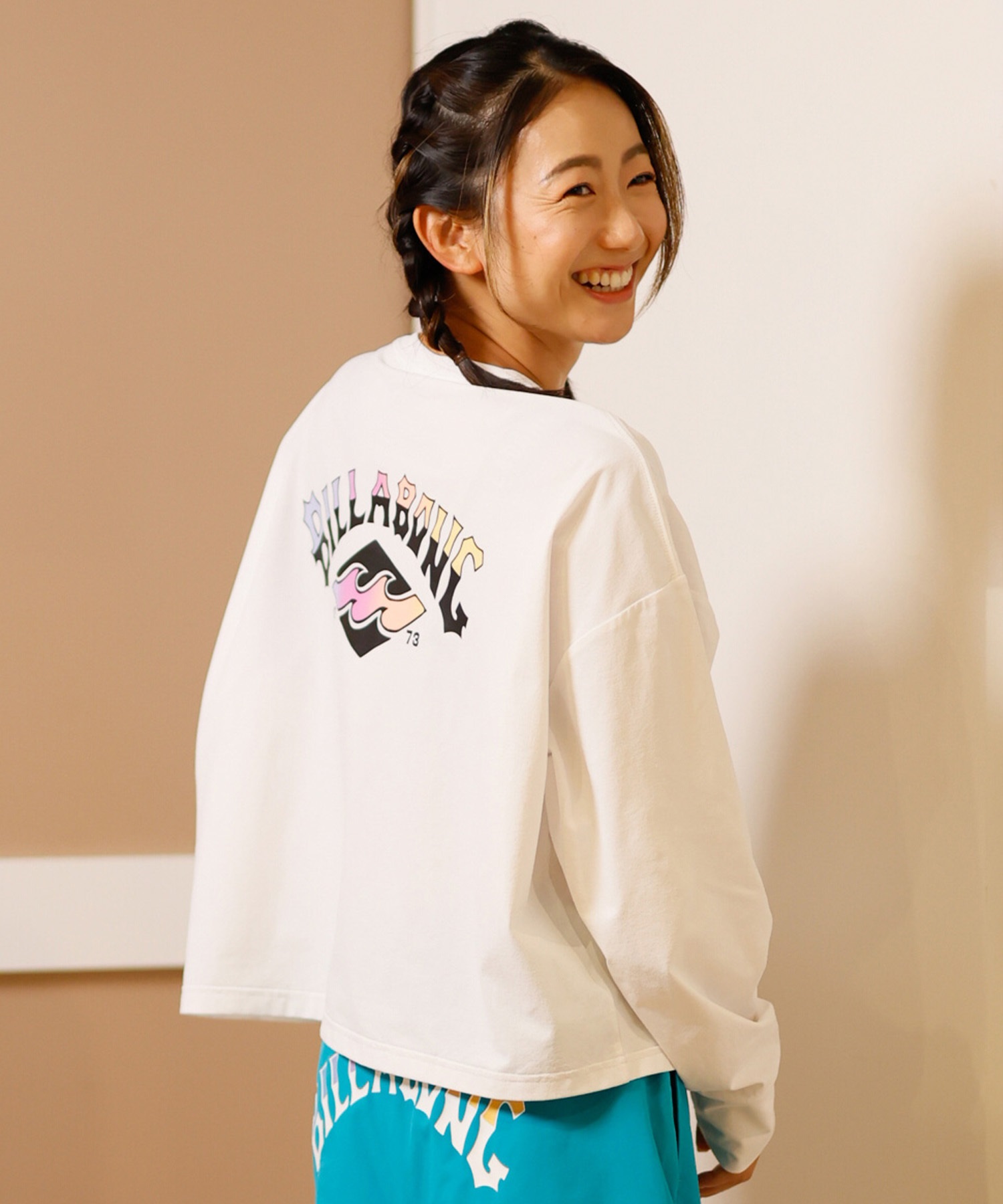 BILLABONG ビラボン 水着 レディース ラッシュガード 長袖 Tシャツ