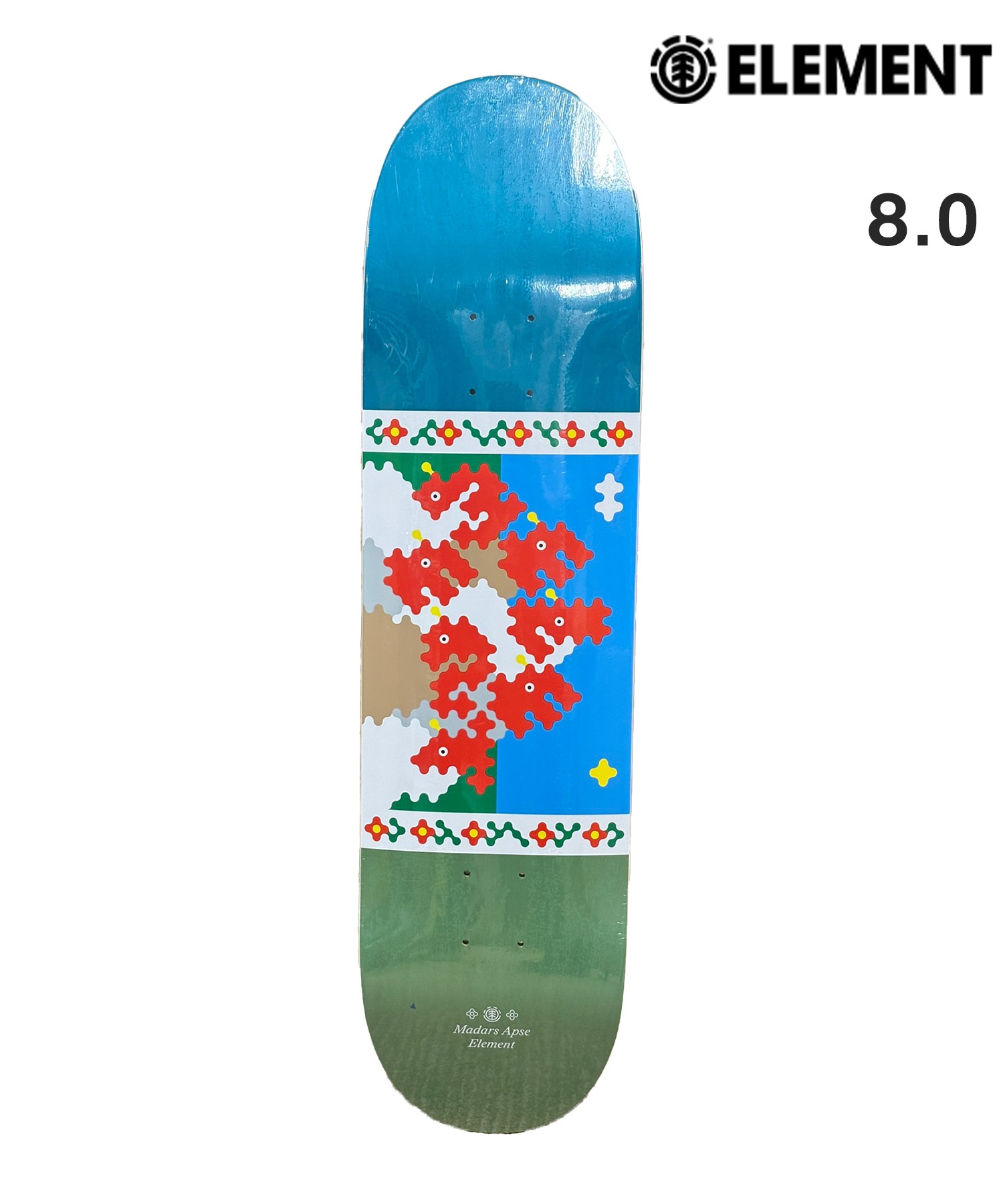 ELEMENT エレメント スケートボード デッキ COOP MADARS APSE 8inch