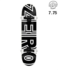 ZERO ゼロ スケートボード コンプリート 7.75inch BOLD CLASSIC BLACK