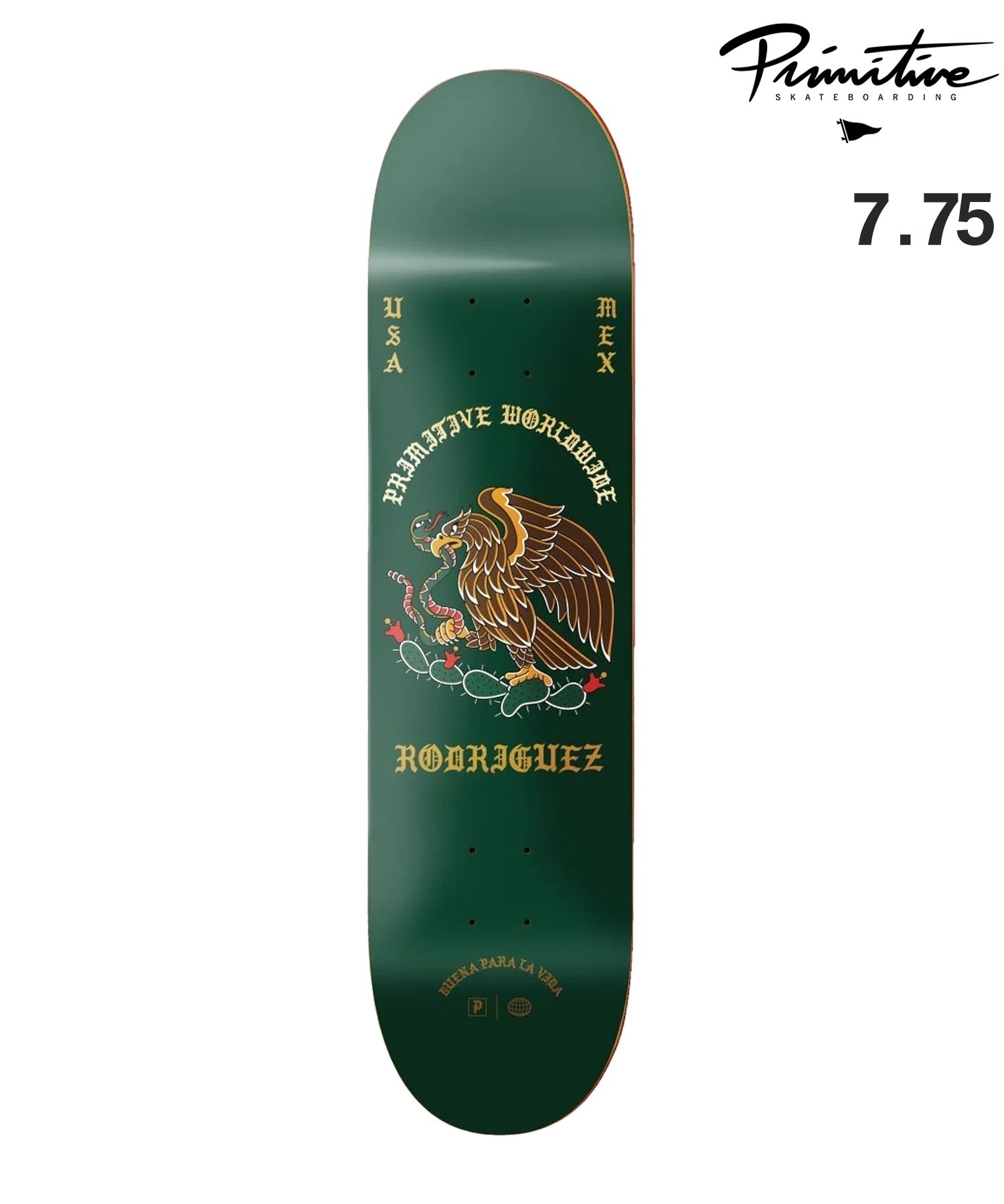 PRIMITIVE スケートボードデッキ 7.75 THRASHER PRIMITIVE