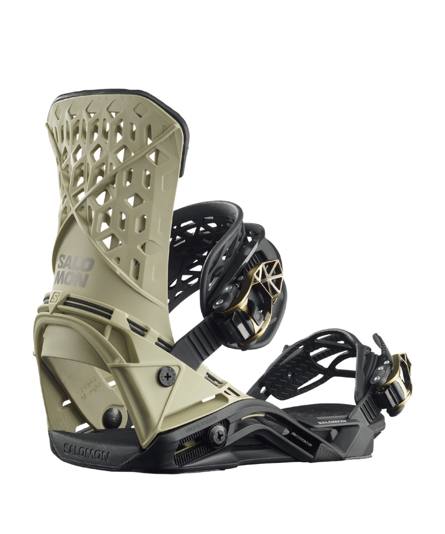 Salomon RHYTHM スノーボード ビンディング M オリーブグリーン