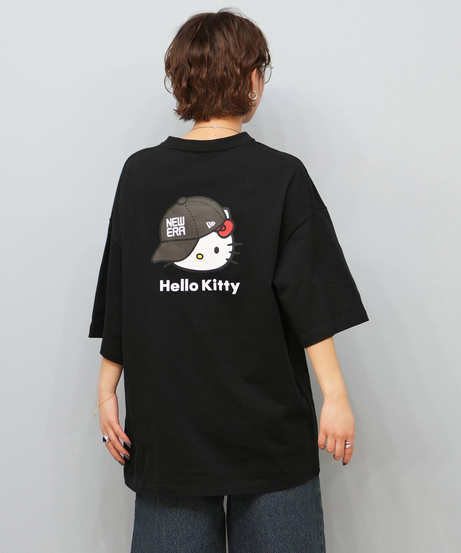 NEW ERA ニューエラ 半袖 Tシャツ レディース ハローキティ x NEW ERA