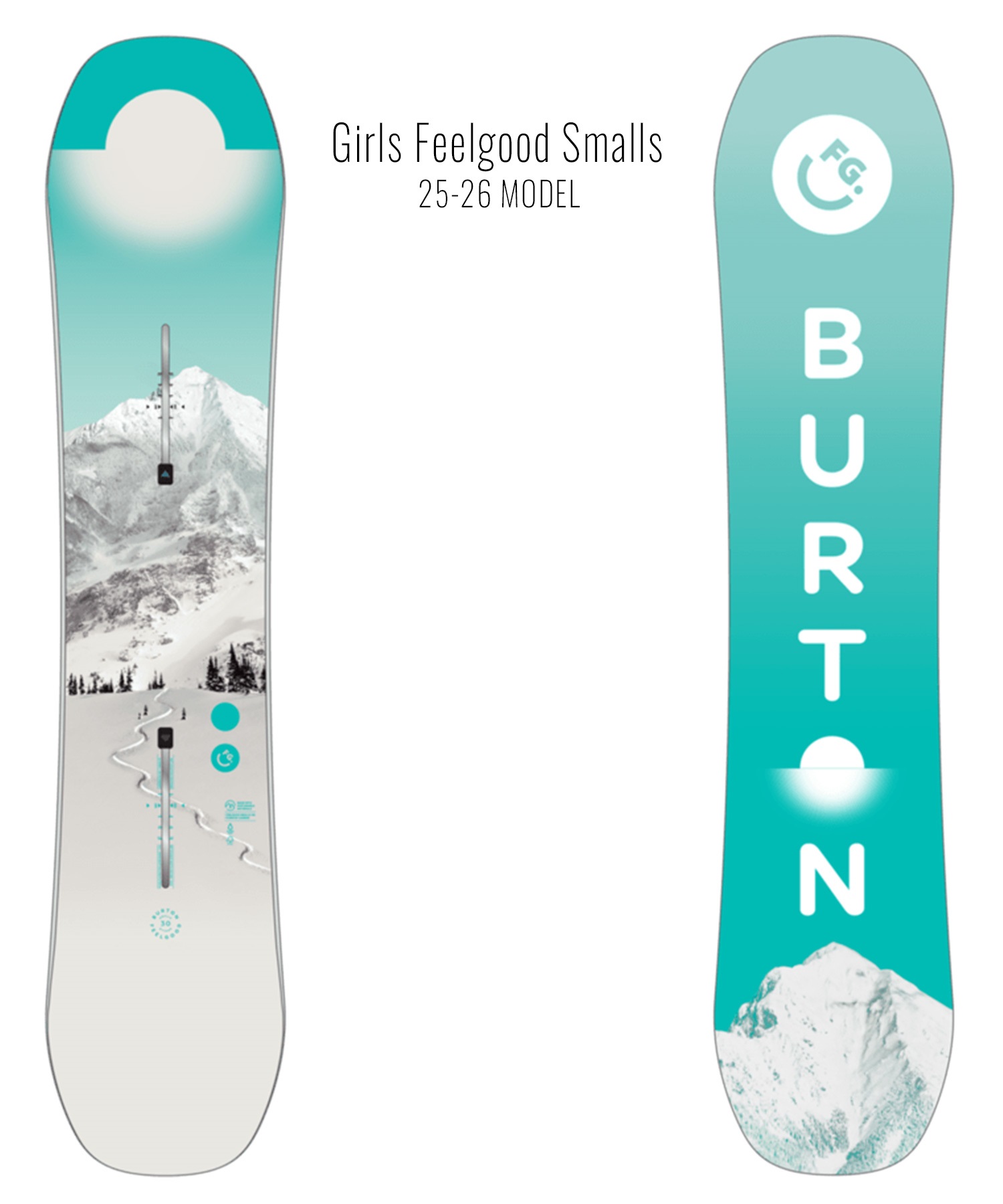 BURTON バートン Girls Feelgood Smalls スノーボード 板 キッズ