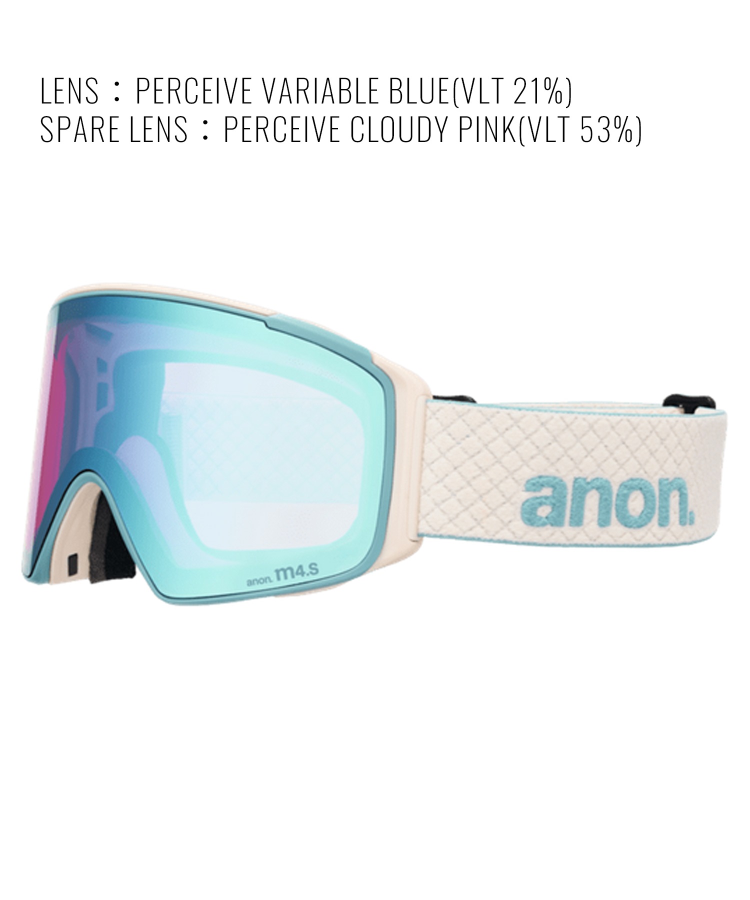 ANON アノン M4 Goggles MFI Face Mask Cylindrical スノーボード