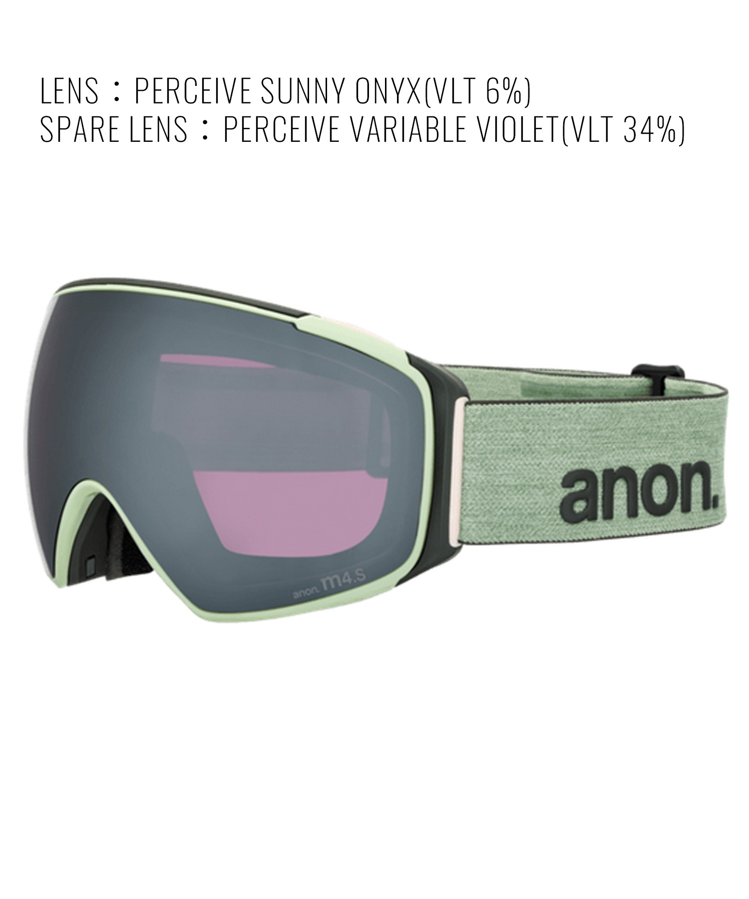 ANON アノン M4S Goggles MFI Face Mask Toric スノーボード ゴーグル