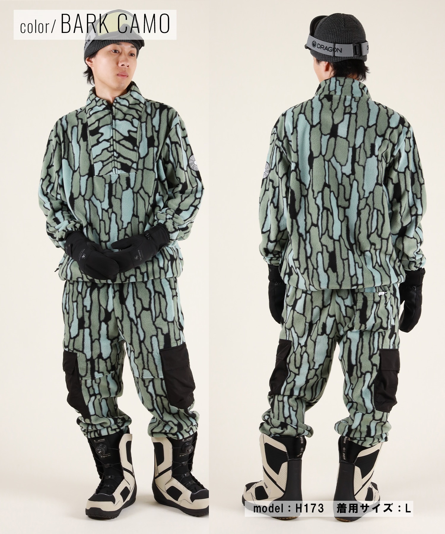 AUTUMN オータム VORTEX FLEECE スノーボード ウェア インナーウェア