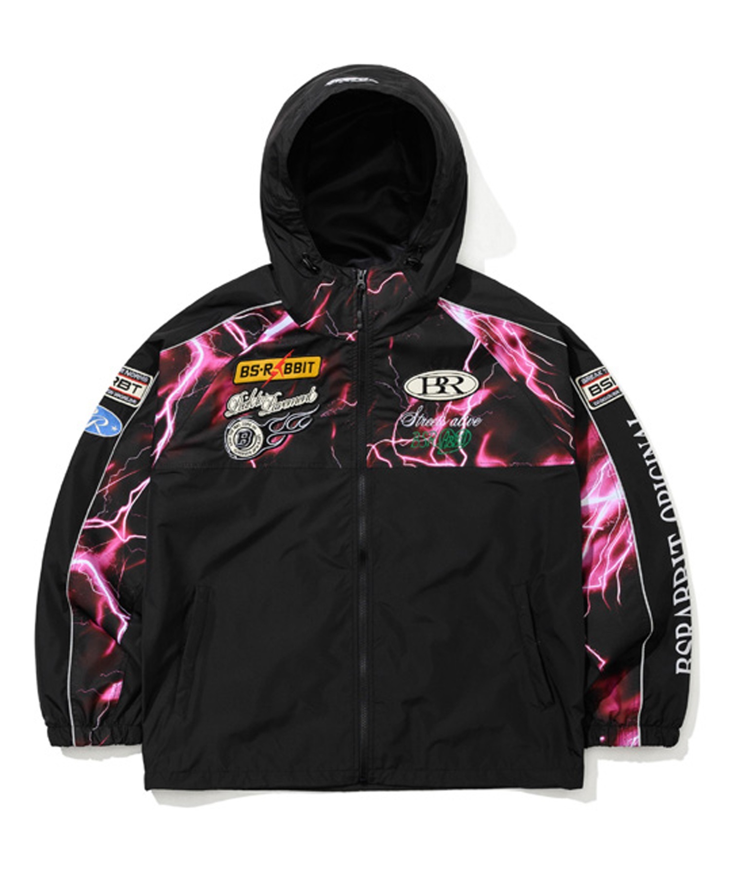 BSRABBIT ビーエスラビット PATCHED UTILITY HOODED JK スノーボード