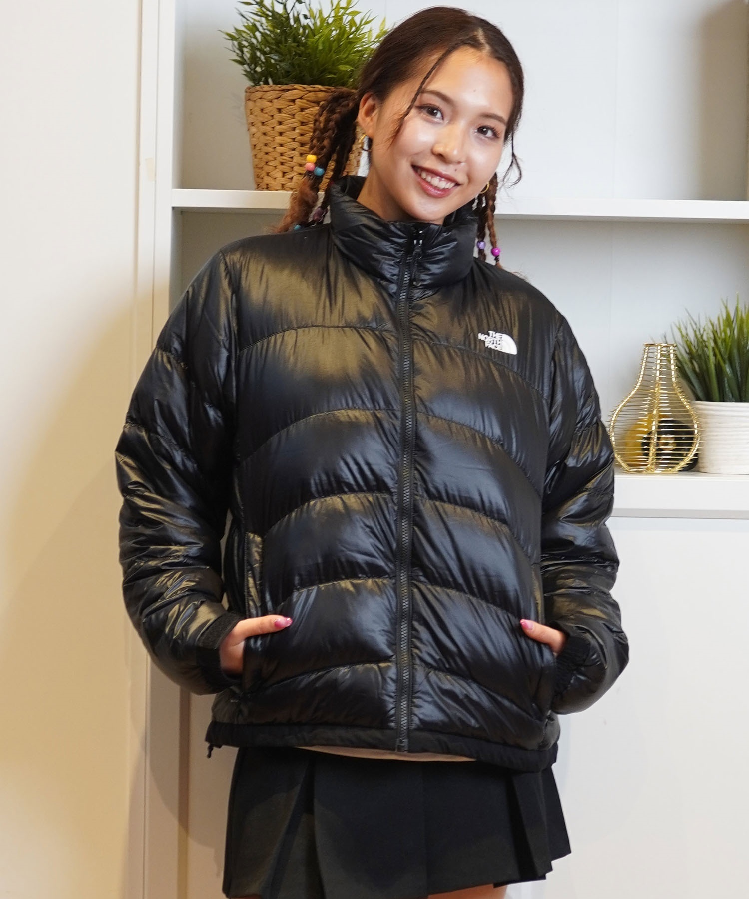 ノースフェイス ダウンジャケット ブラック Lサイズ THE NORTH FACE