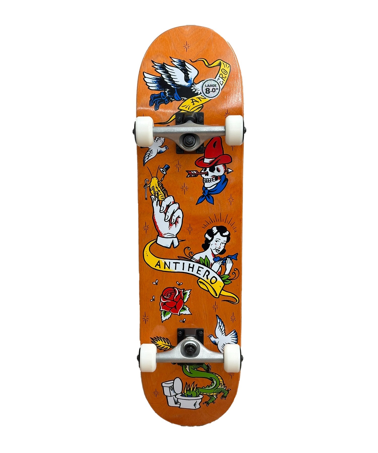 ANTIHERO アンチヒーロースケートボード コンプリート MISREGISTER