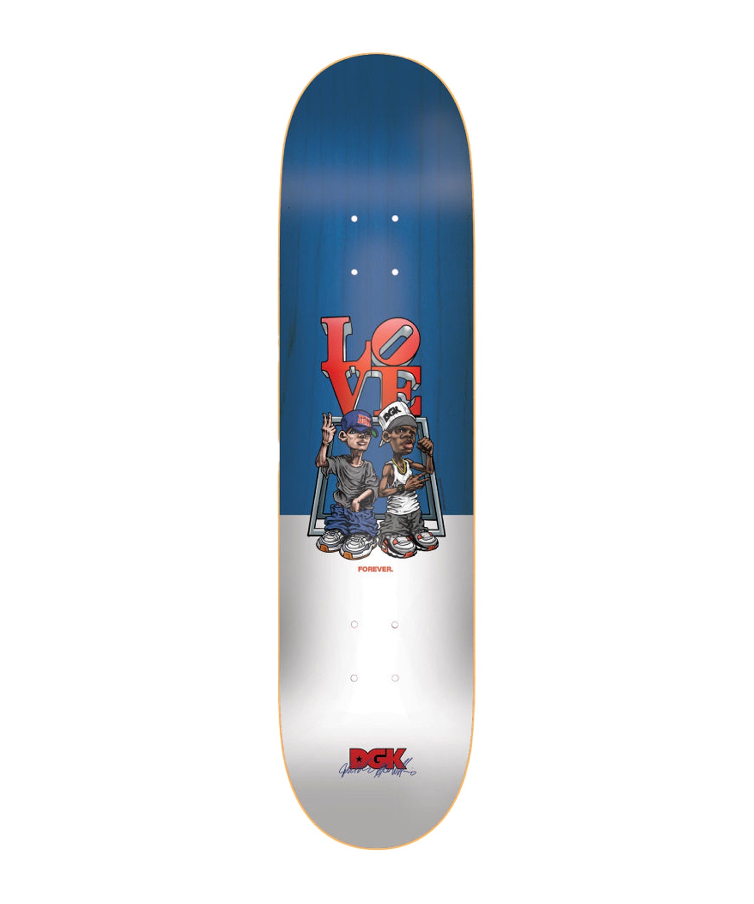 DGK ディージーケー スケートボード デッキ 7.9inch LOVE FOREVER