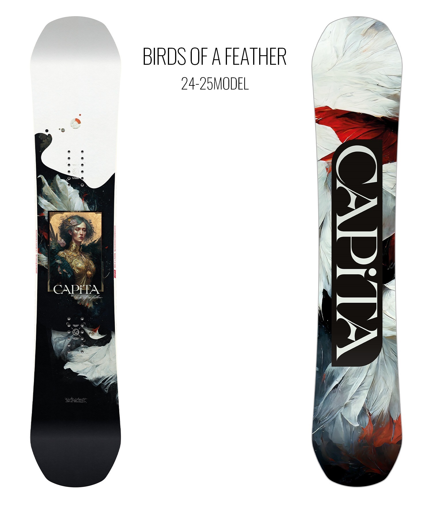 CAPITA ビンディング付 スノーボード レディース 板 142cm FLUX CAPITA