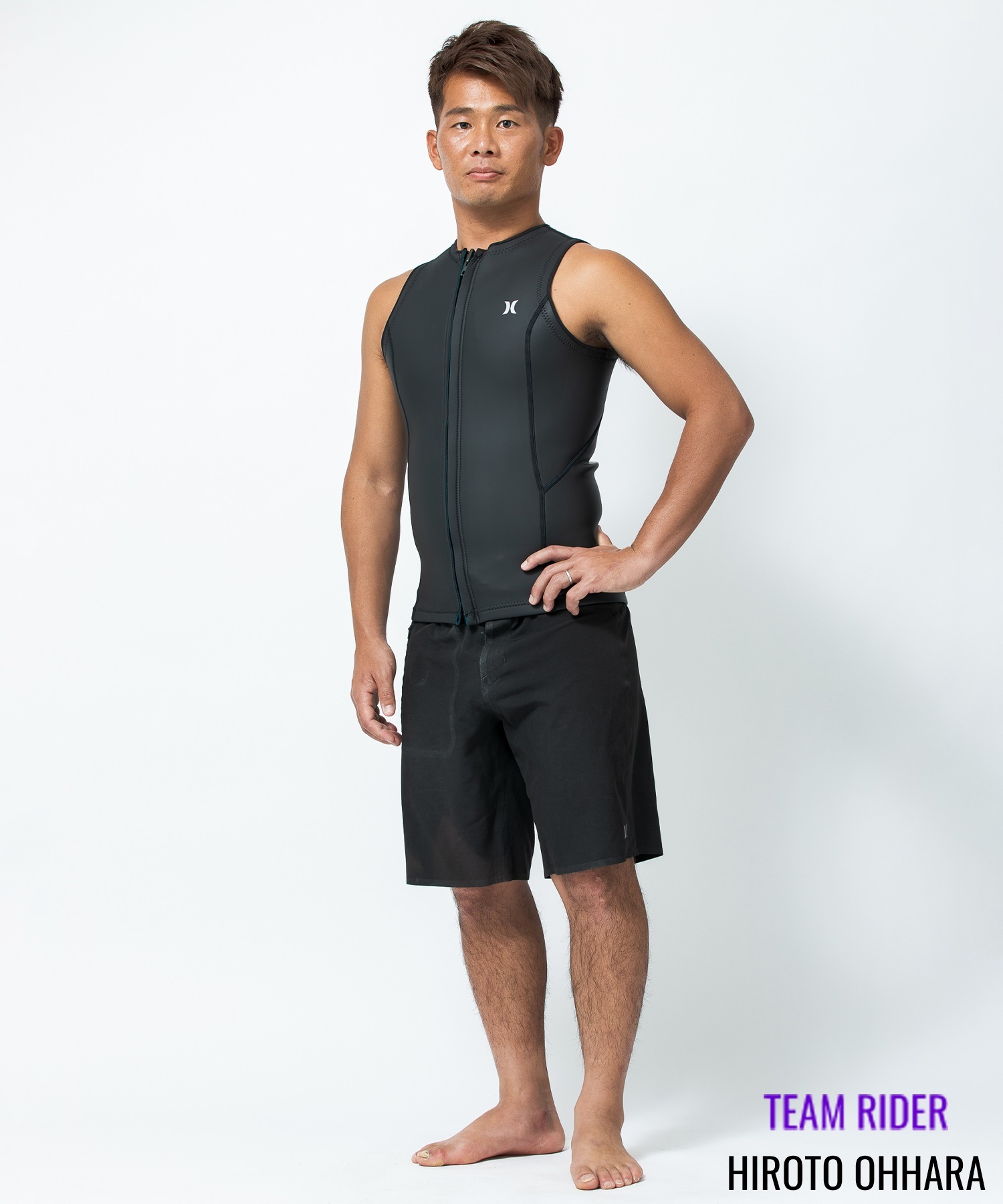 HURLEY ハーレー フロントジップ アイコン MZVSIC24 ウェットスーツ