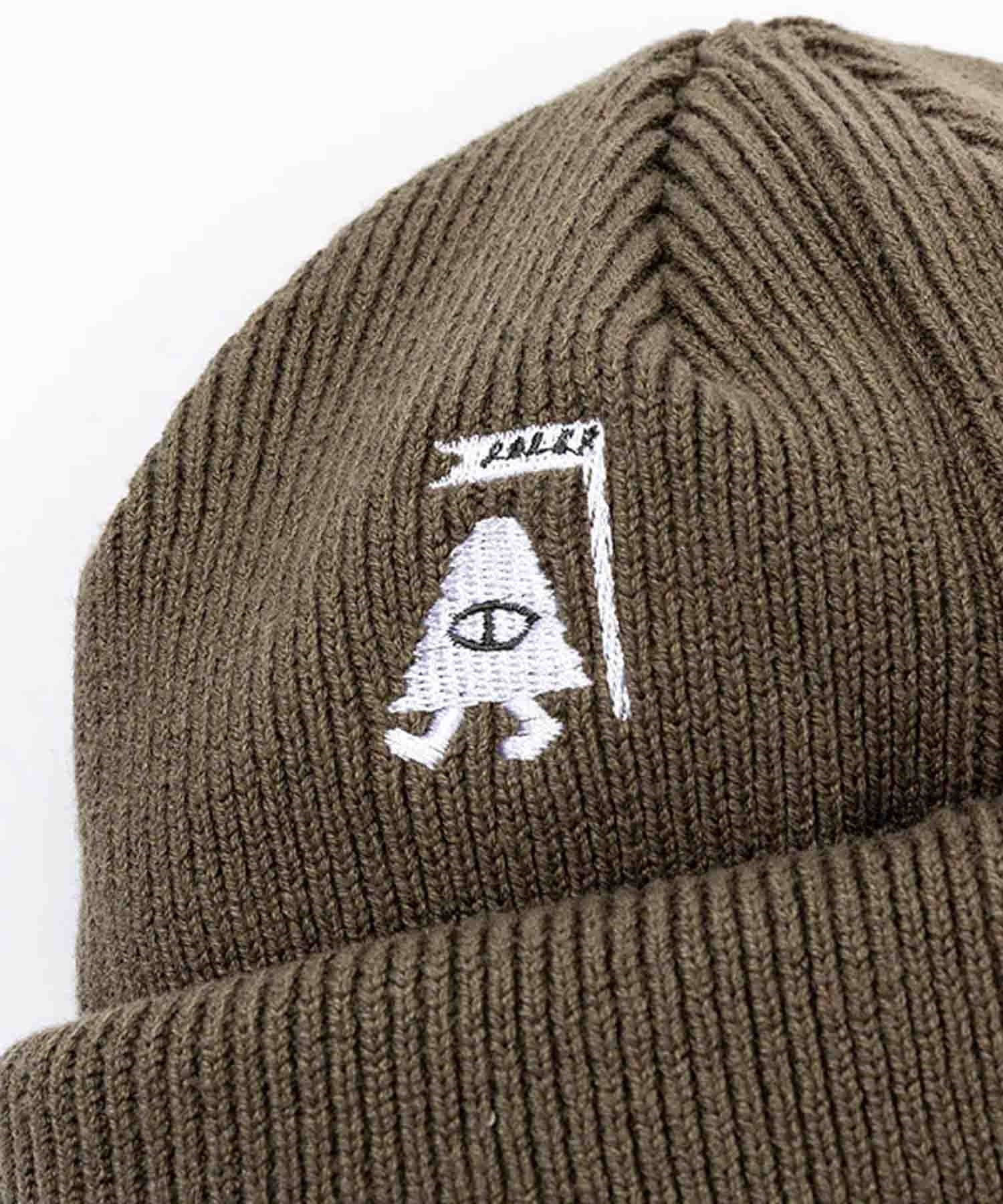 POLER/ポーラー ビーニー ニット帽 ダブル SUMMIT SHALLOW BEANIE