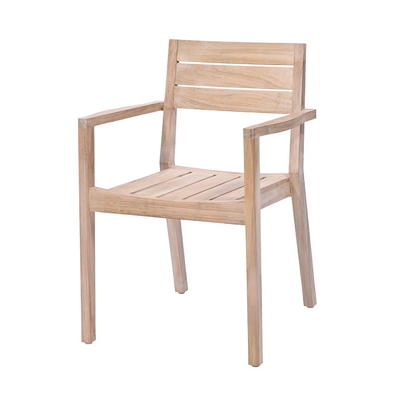GARDEN アームチェア チーク無垢材 無塗装 PURO C530XXを激安で販売