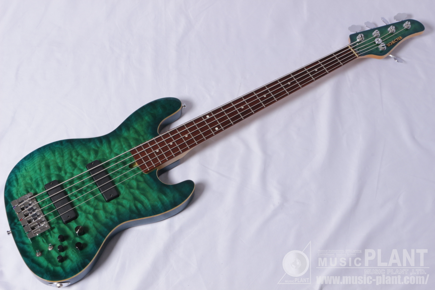 SCHECTER EXCEEDシリーズ 5弦ベースEXB-CTM/BD-2H5 DTQB中古()売却済み
