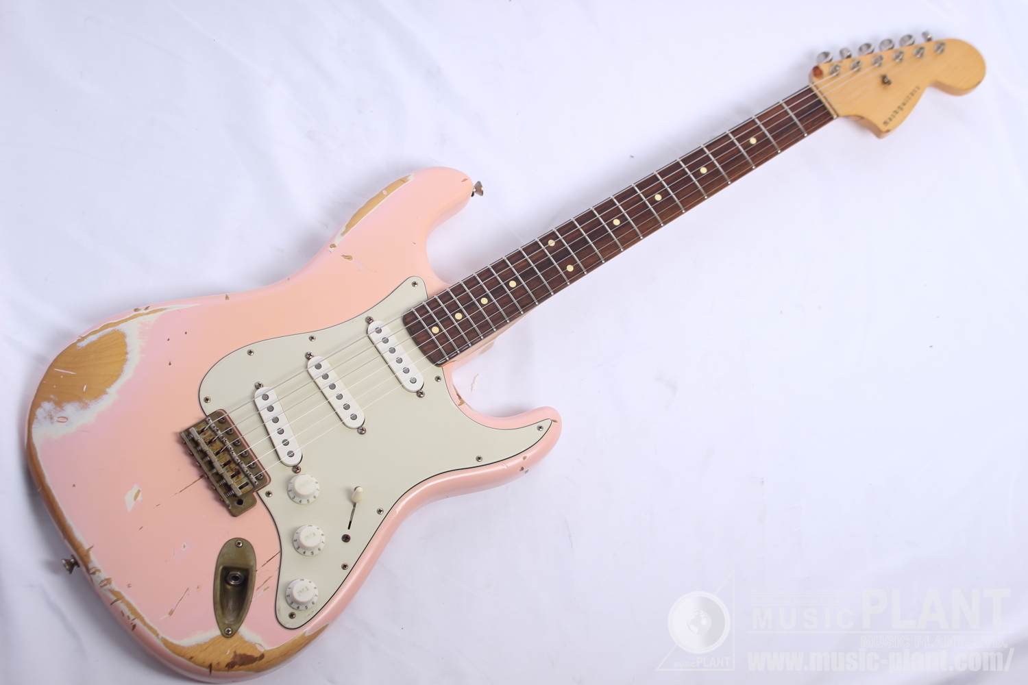 Nash Guitars S modelシリーズ エレキギターS-67 Shell Pink Heavy